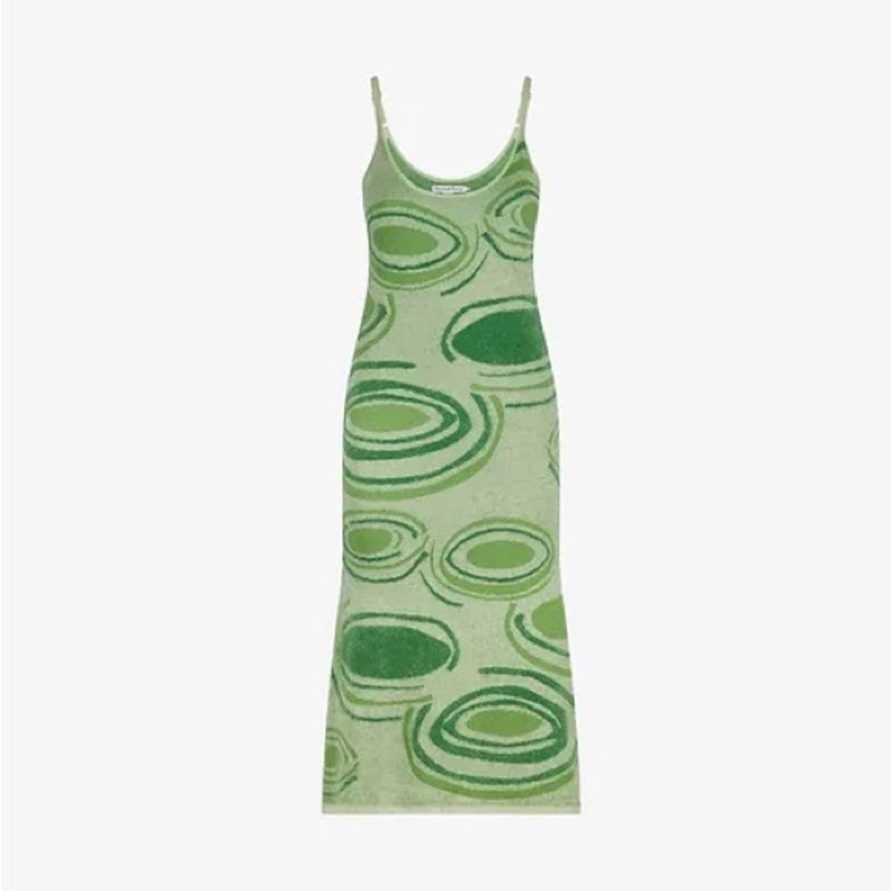 House of Sunny - Green Hockney Dress - Size 4